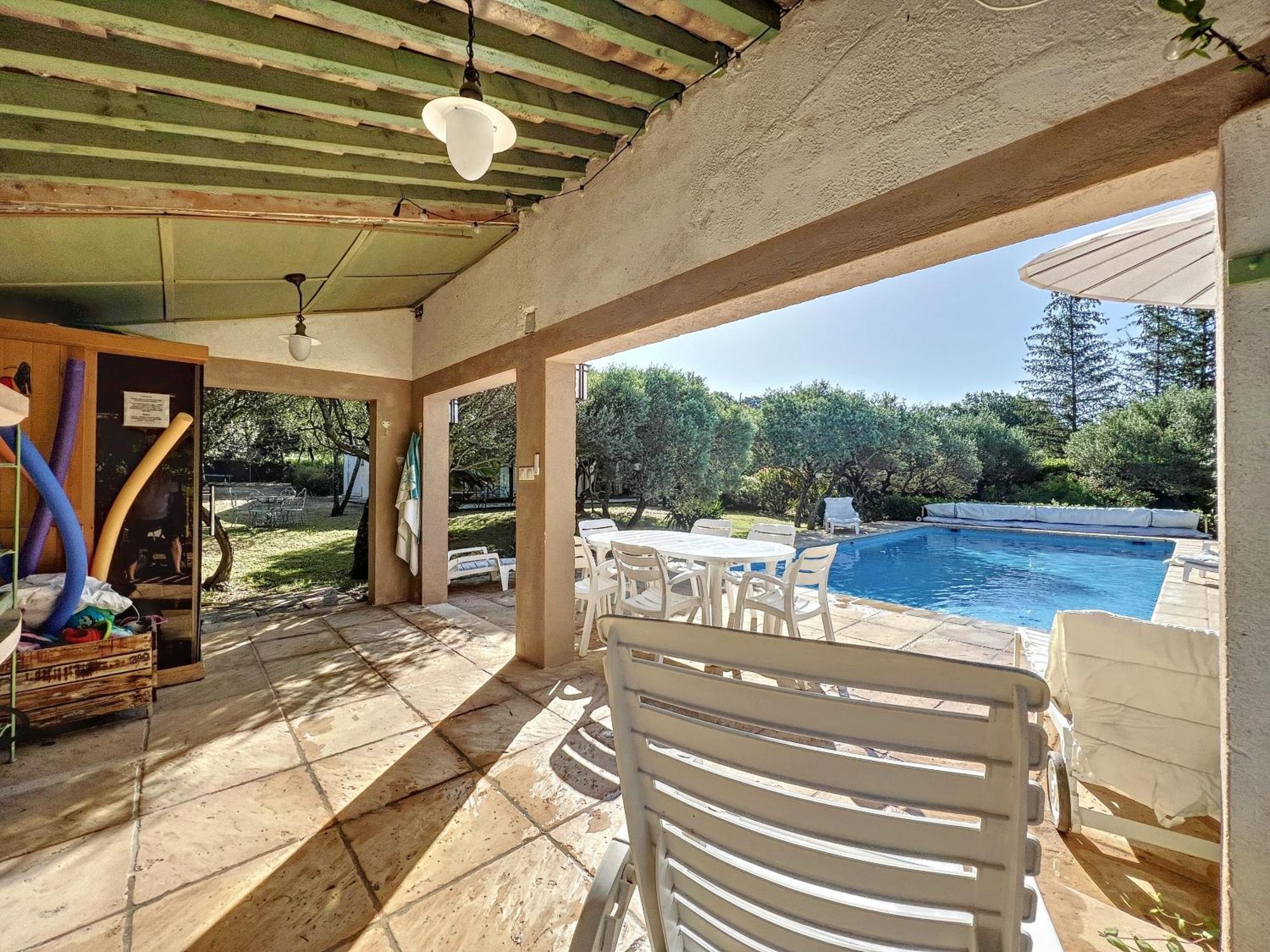 Villa Du Verdon Var Provence Avec Piscine Et Jardin - Private Regusse Bagian luar foto